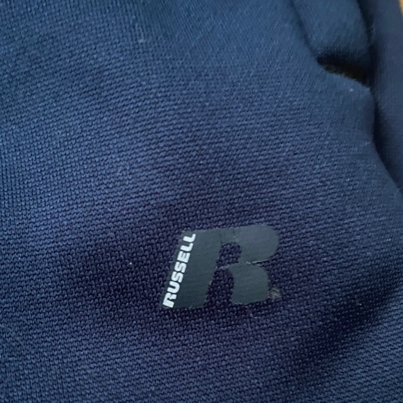 Russell Athletic Men's Navy Joggers - Picture 2 of 3